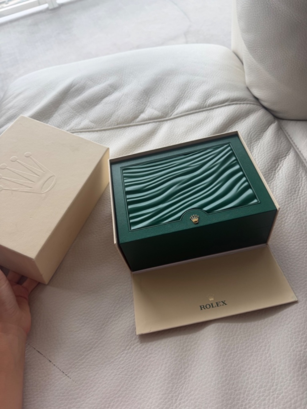 Rolex 💯% Authentic empty presentation storage box — Like New Large Size